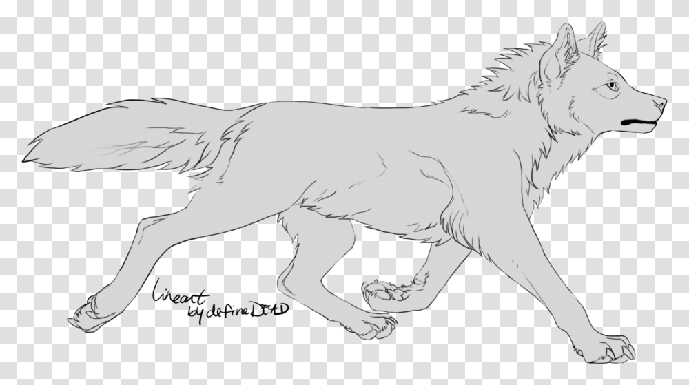 Dog Puppy Line Art Drawing Canidae Big Wolf Drawing, Horse, Mammal, Animal, Wildlife Transparent Png