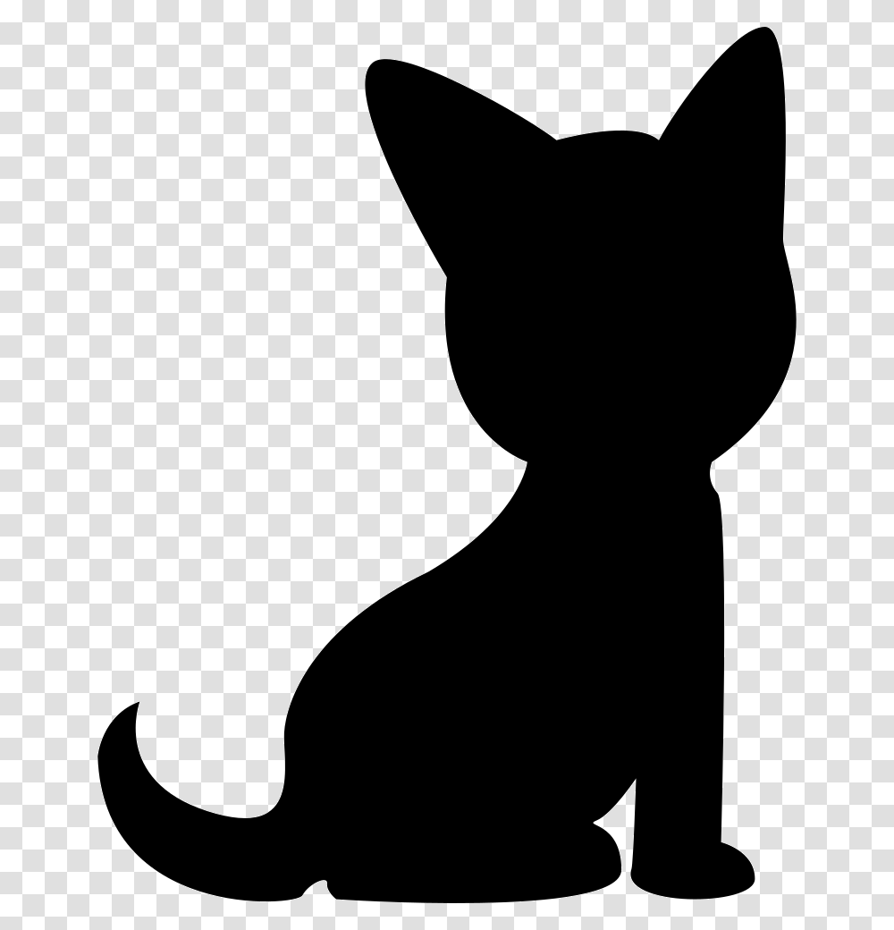 Dog Puppy Silhouette Cat Icon, Stencil, Kneeling, Person, Human Transparent Png