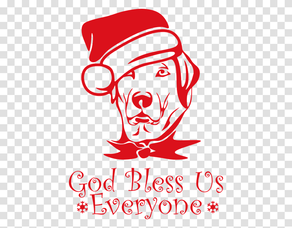 Dog Santa Hat Winter Christmas Animal Pet Xmas Christmas Dog Vector Free, Poster, Advertisement, Helmet Transparent Png