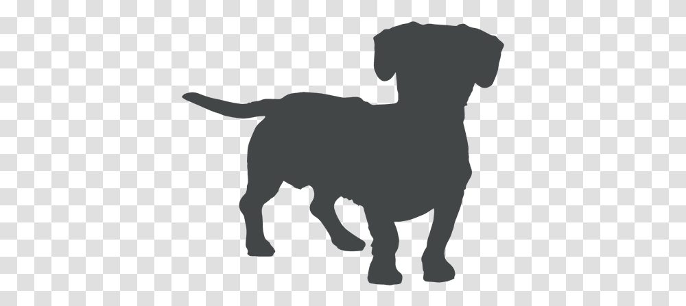 Dog Silhouette Playing, Stencil, Person, Human, Cat Transparent Png