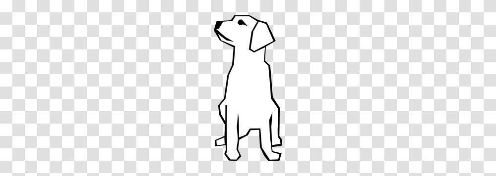 Dog Simple Drawing Clip Art Cutepics, Stencil, Beverage, Bird, Animal Transparent Png