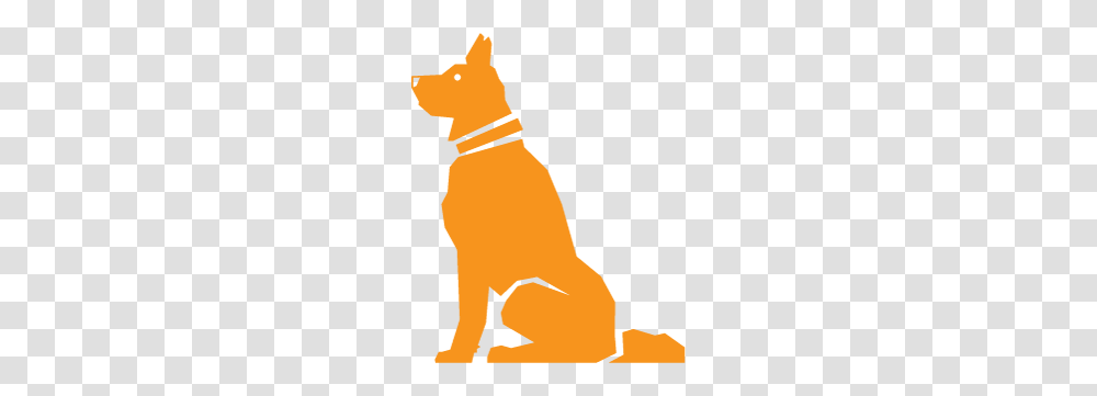 Dog Sitting Icon Orange, Pet, Animal, Cat, Mammal Transparent Png