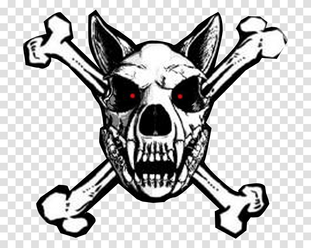 Dog Skull Vector At Free For Personal Use Dog Getdrawings K9 Skull And Crossbones, Human, Label Transparent Png