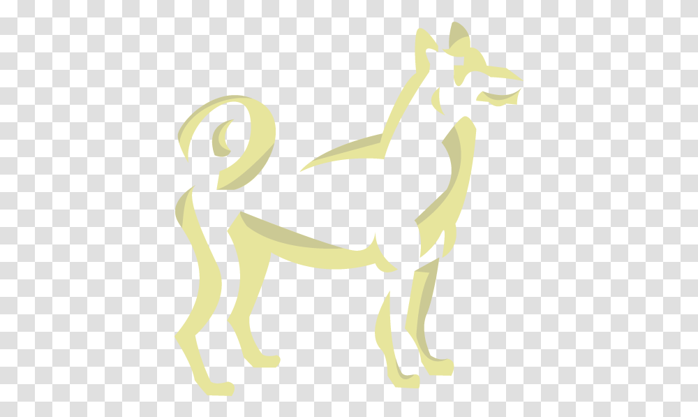Dog Talisman Spirit Animal Zodiac Sign Vector Art Goldenrod Deer, Stencil, Silhouette, Person Transparent Png