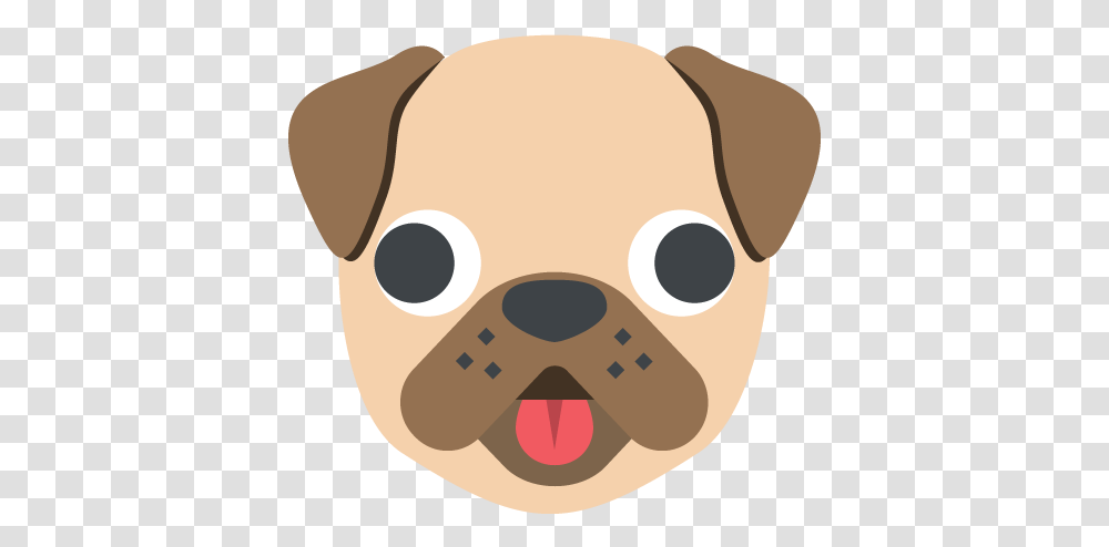 Dog Toy Puppy Love Pug Clipart Emoji Pug, Snout, Mammal, Animal, Head Transparent Png
