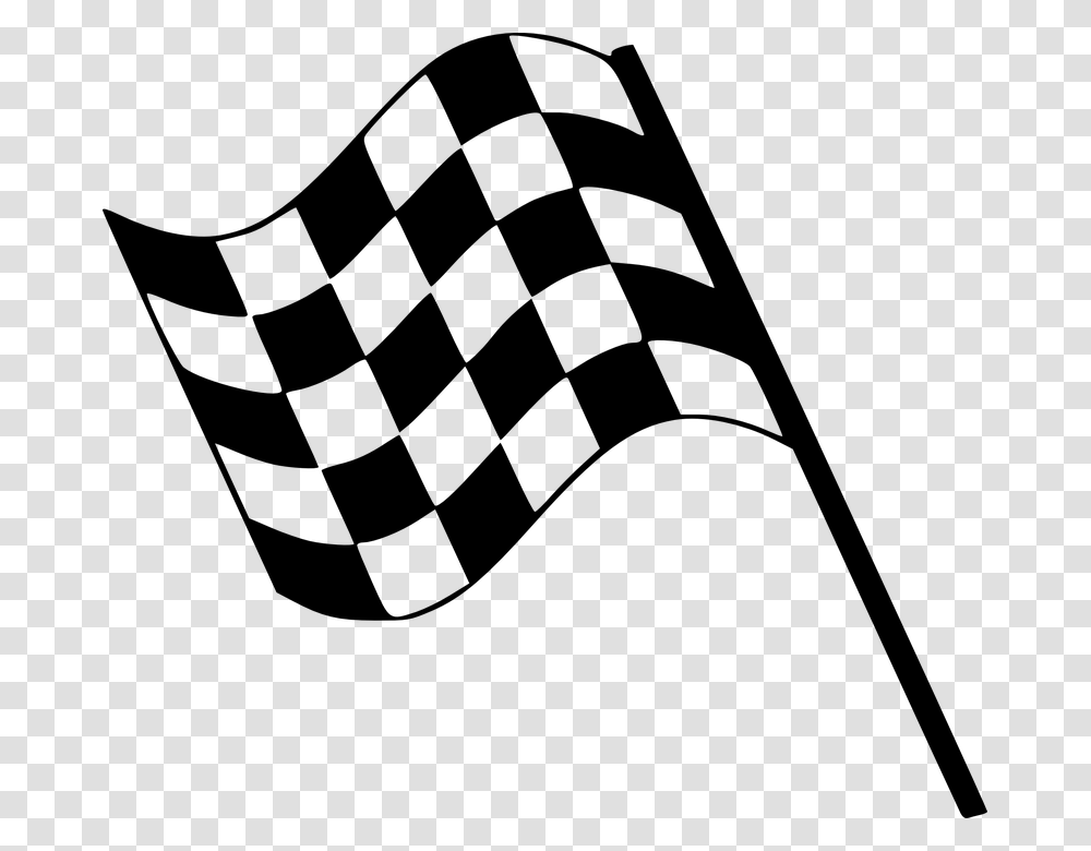 Dog Tracks Clipart Banner Black And White Collection Clip Art Checkered Flag, Gray, World Of Warcraft Transparent Png