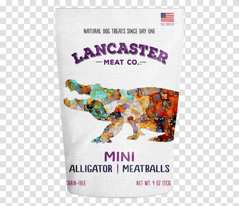 Dog Treats By Lancaster Meat Co Lancaster Alligator Meatballs, Poster, Advertisement, Collage, Flyer Transparent Png