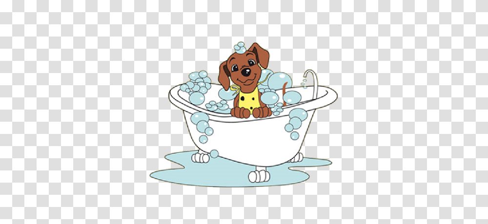 Dog Wash Clipart, Birthday Cake, Food, Tub, Bathtub Transparent Png