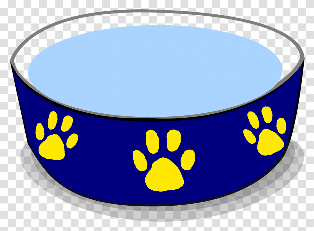 Dog Water Bowl Clipart, Bathtub, Soup Bowl, Drum, Percussion Transparent Png