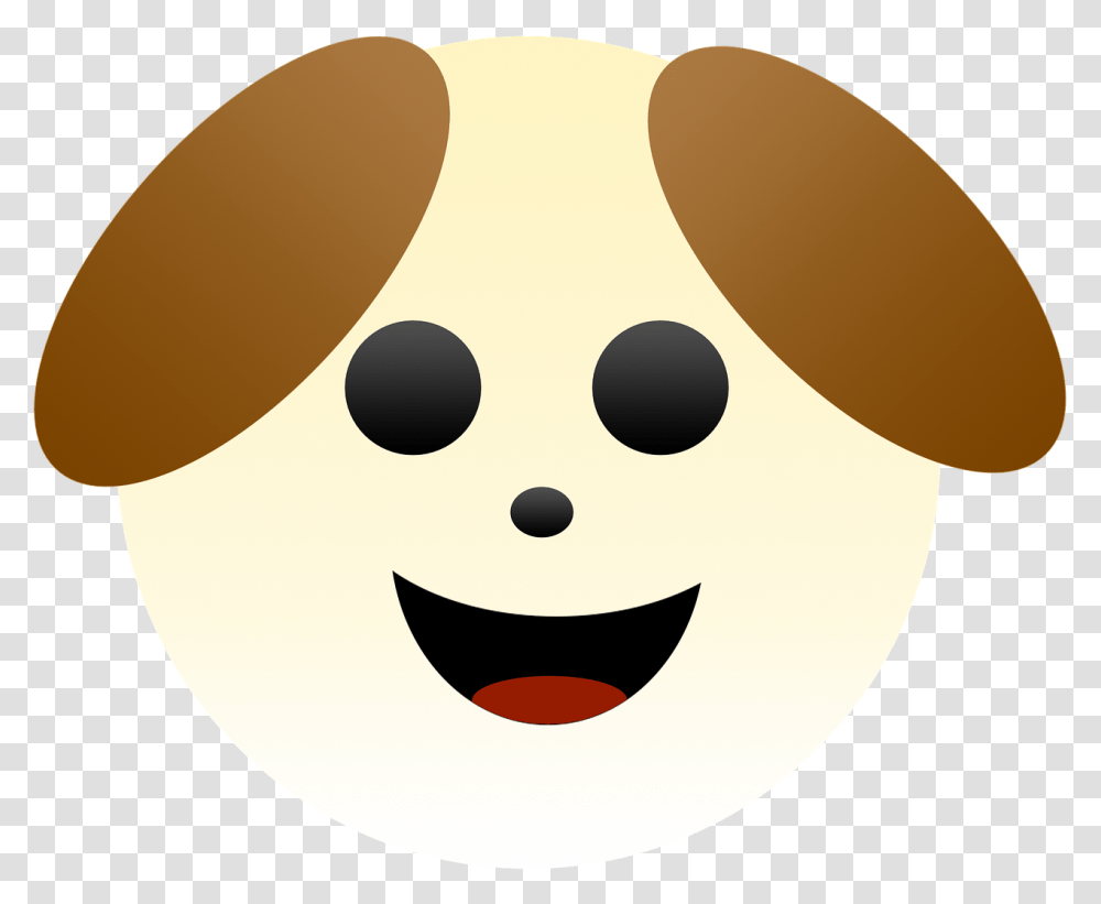 Dog White Beige Black Brown Animal Pet Cute Cute Dog Face Clipart Black And White, Plant, Balloon, Nut, Vegetable Transparent Png
