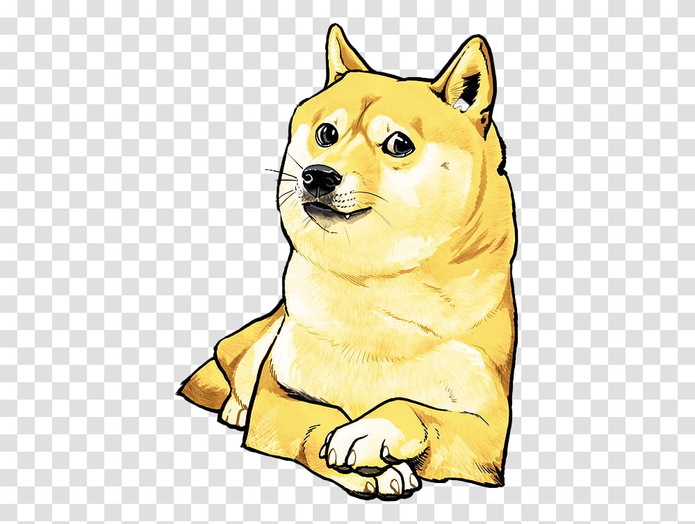 Doge Clipart Shiba Inu Cartoon, Wildlife, Animal, Mammal, Pet Transparent Png
