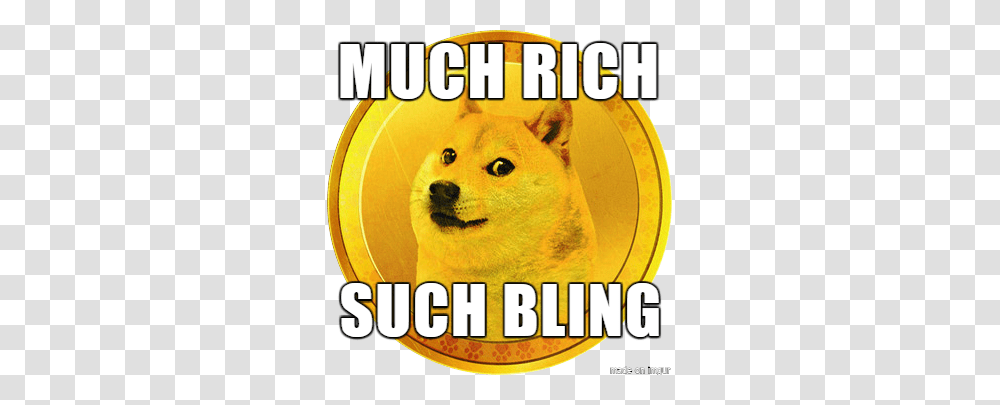 Doge Coin, Mammal, Animal, Canine Transparent Png