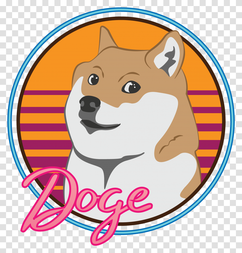 Doge Meme Of The Decade, Label, Logo Transparent Png