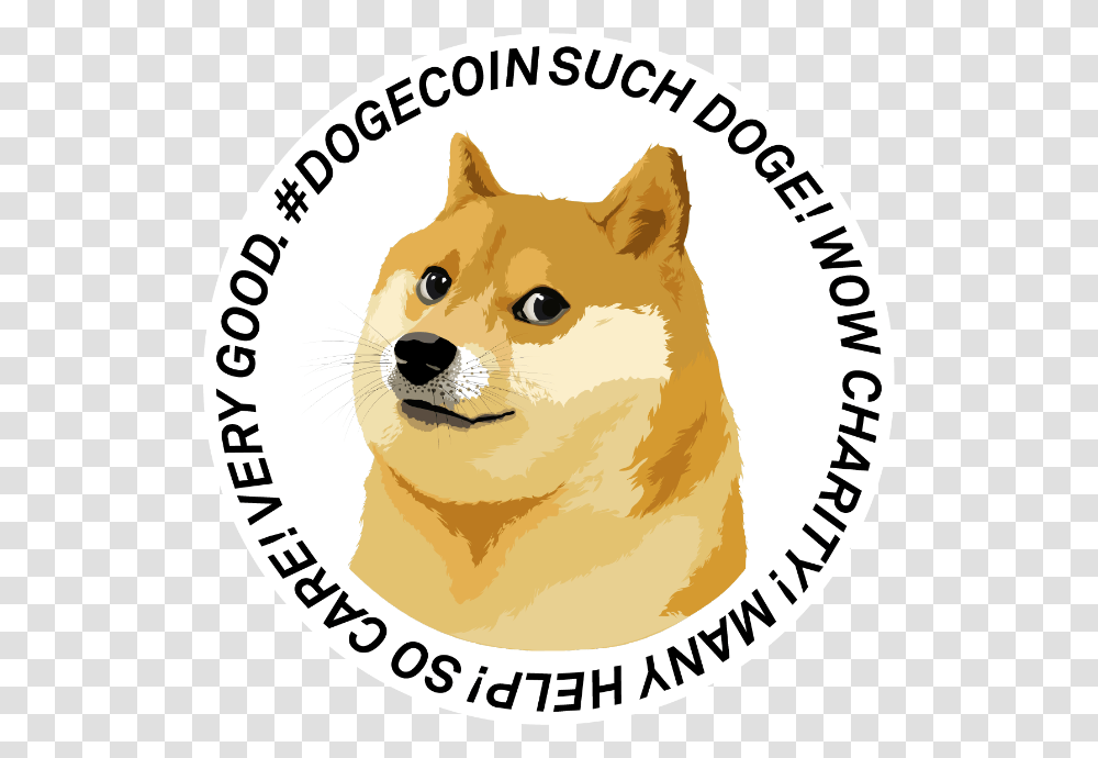 Doge Much Care Many Love, Label, Mammal, Animal Transparent Png