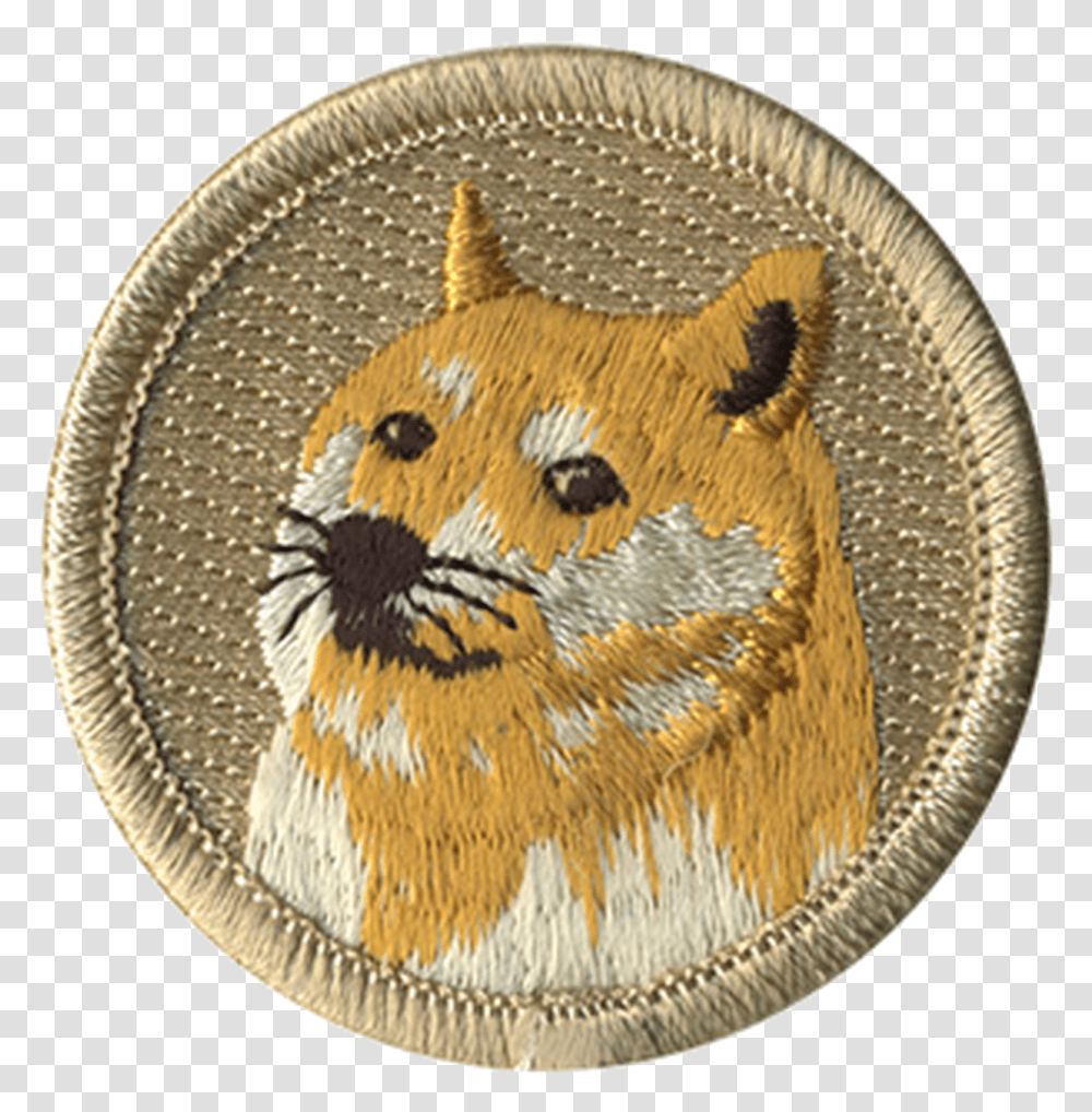Doge Patrol Patch Tiger, Rug, Logo, Symbol, Badge Transparent Png