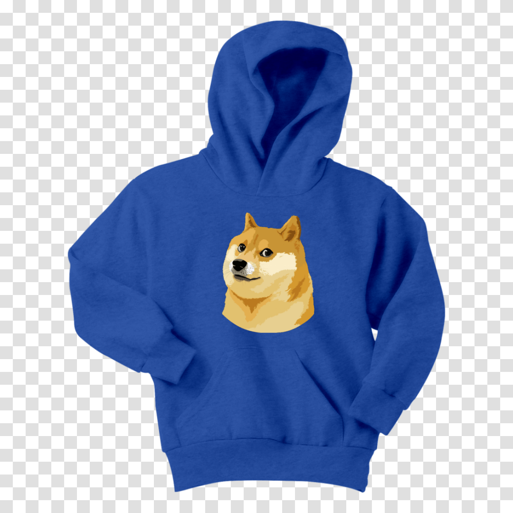 Doge Youth Hoodie Cryptoapparel, Sweatshirt, Sweater, Pet Transparent Png