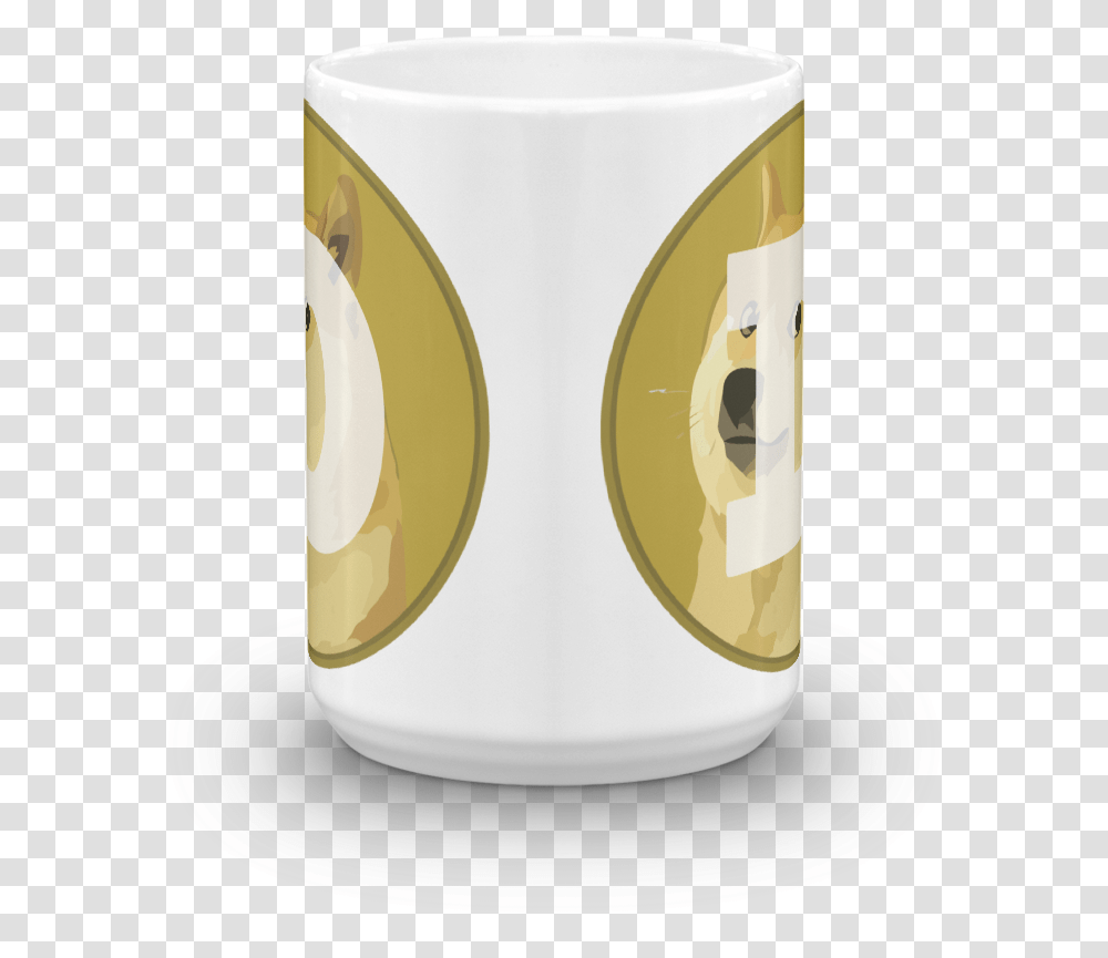 Dogecoin Coffee Mug Coffee Cup, Milk, Beverage, Drink, Saucer Transparent Png