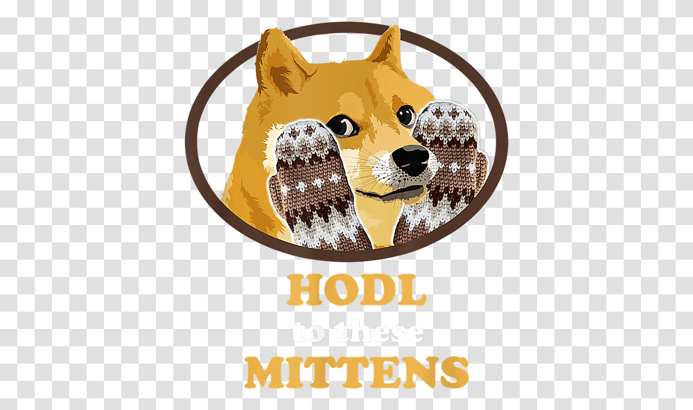 Dogecoin Hodl Mittens Doge Shiba Inu Meme Crypto Puzzle Yatour Ipod Car Adapter, Advertisement, Poster, Flyer, Paper Transparent Png