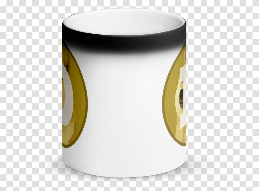 Dogecoin Magic Mug Circle, Tape, Coffee Cup, Cylinder, Glass Transparent Png