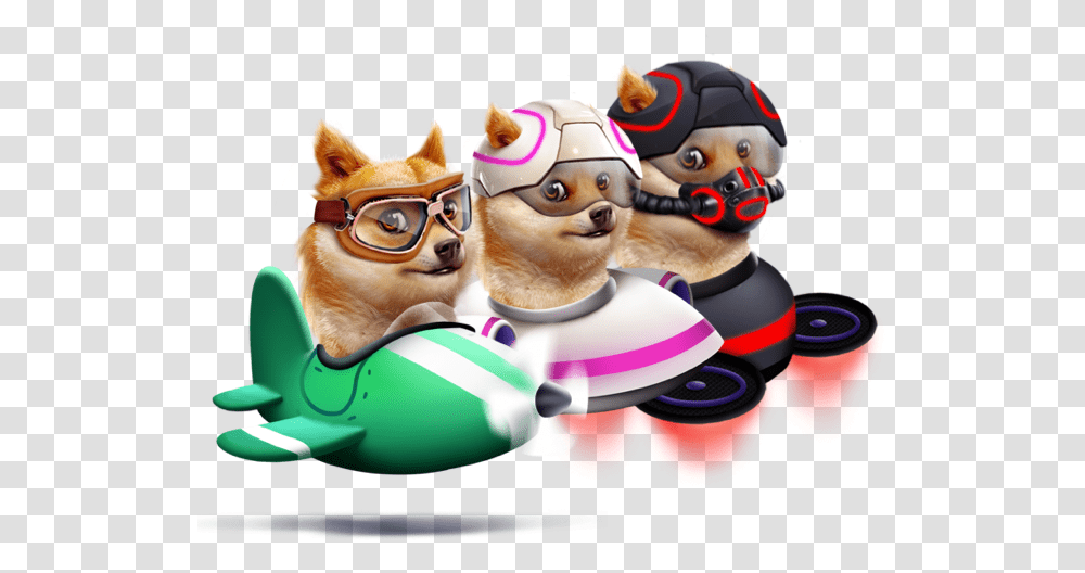 Dogeteam Spacedoge Io, Super Mario, Glasses, Accessories, Mascot Transparent Png