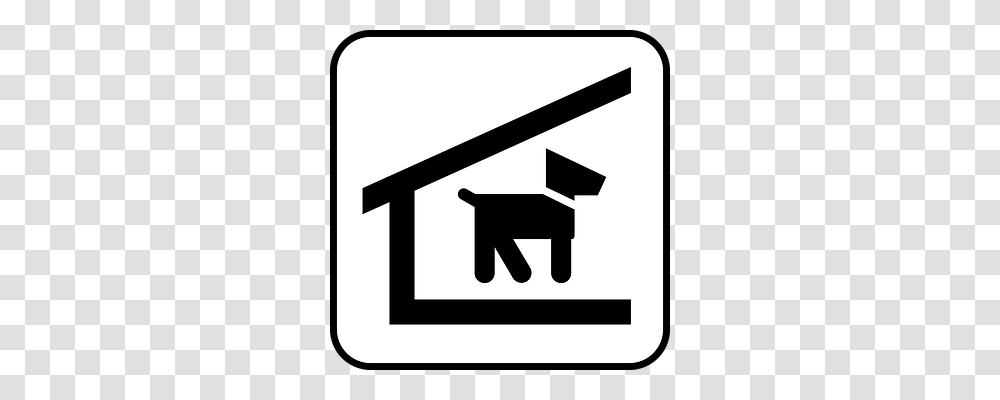 Doghouse Symbol, Sign, Road Sign Transparent Png