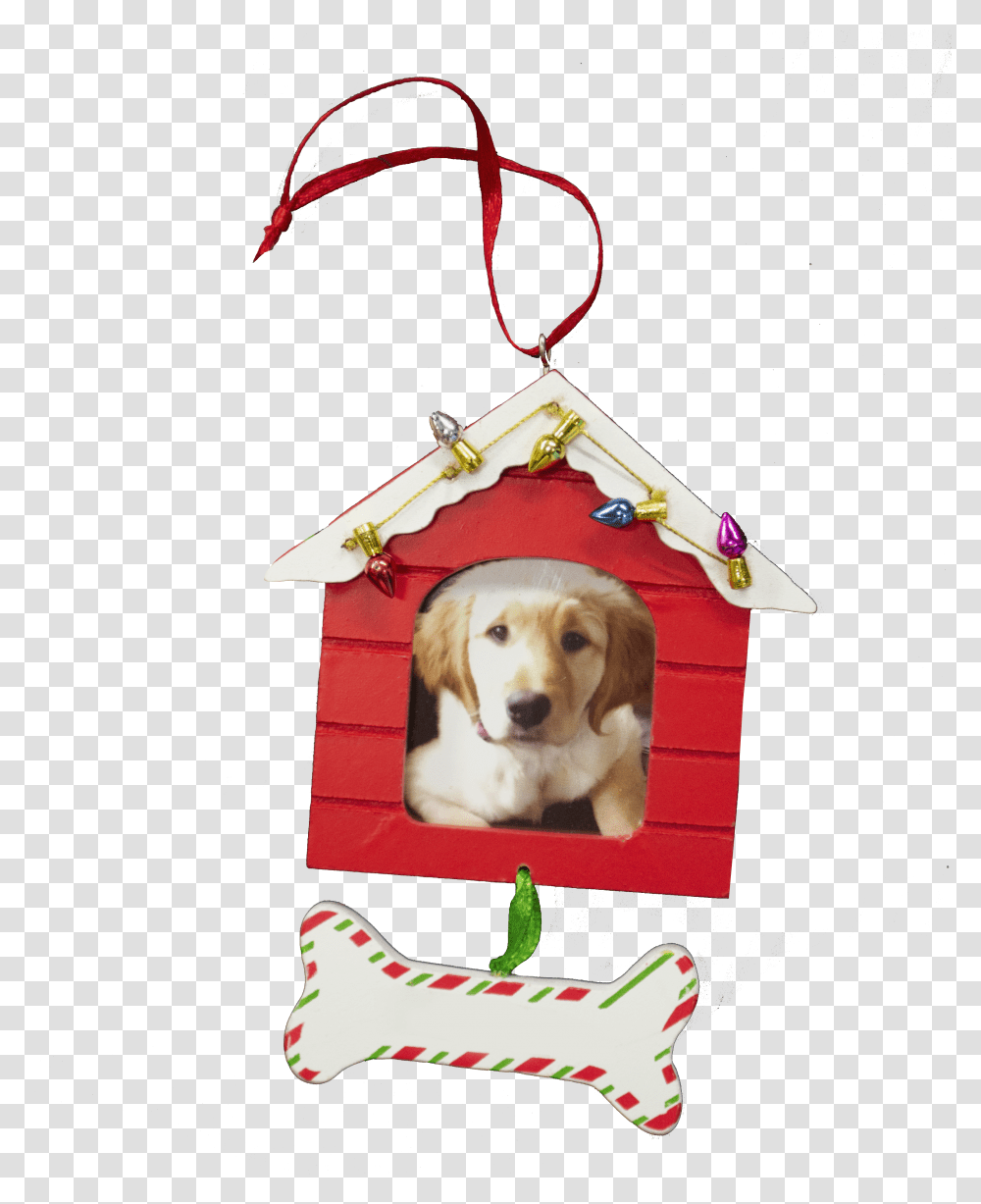 Doghouse Ornament Red Candy Cane Transparent Png