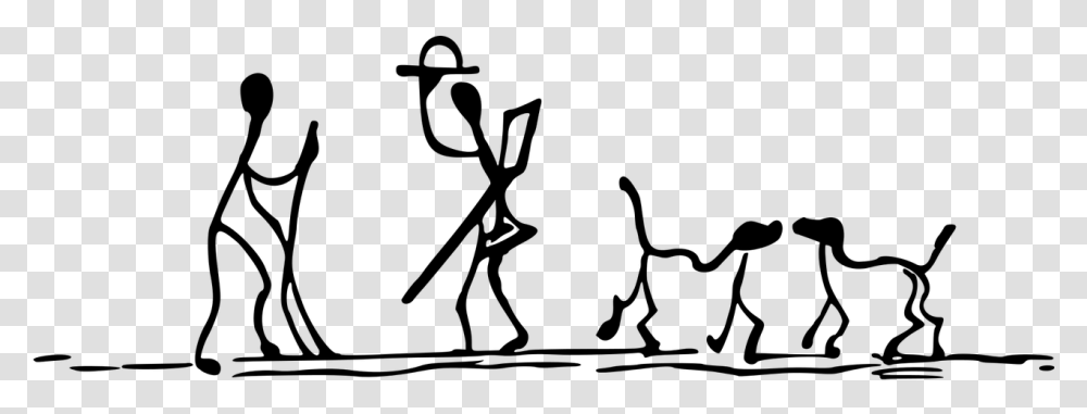 Dogstickstick Figurestick Peoplewalkwalkingfree Walking Stick Figure Animal, Gray, World Of Warcraft Transparent Png
