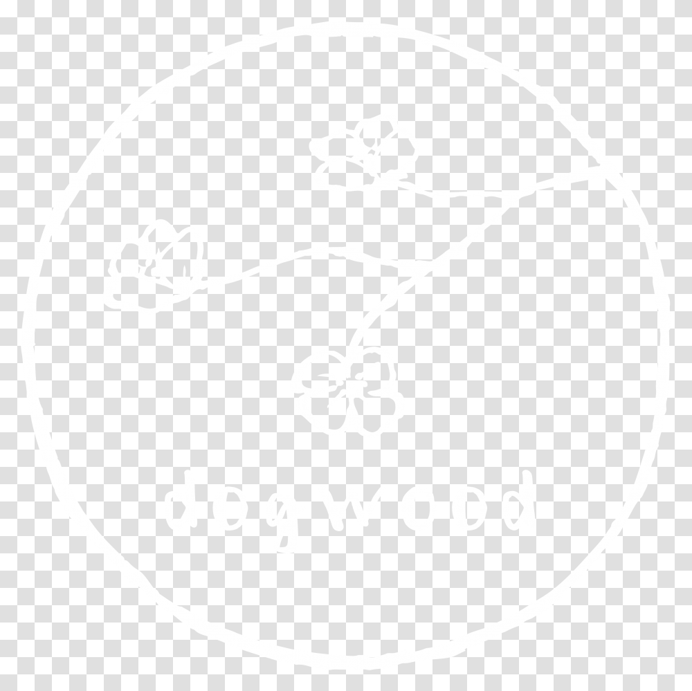 Dogwood Tree Clipart Emblem, White, Texture, White Board Transparent Png