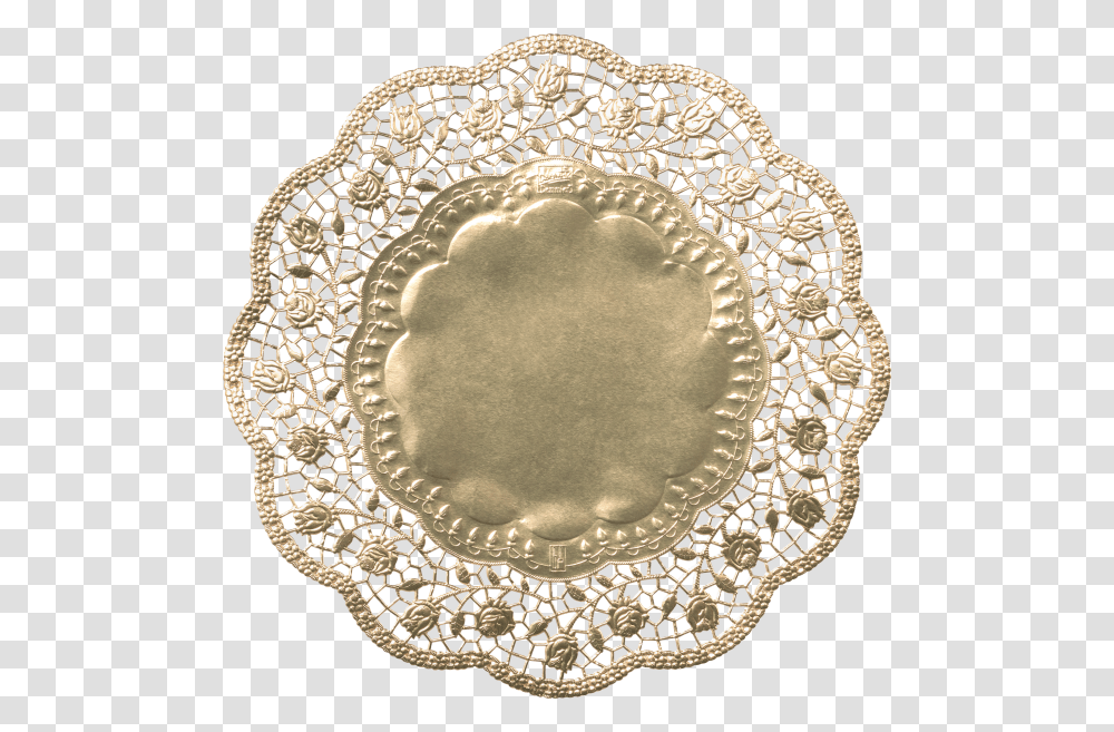 Doilies Gold 30cm Doily, Lace, Snake, Reptile, Animal Transparent Png