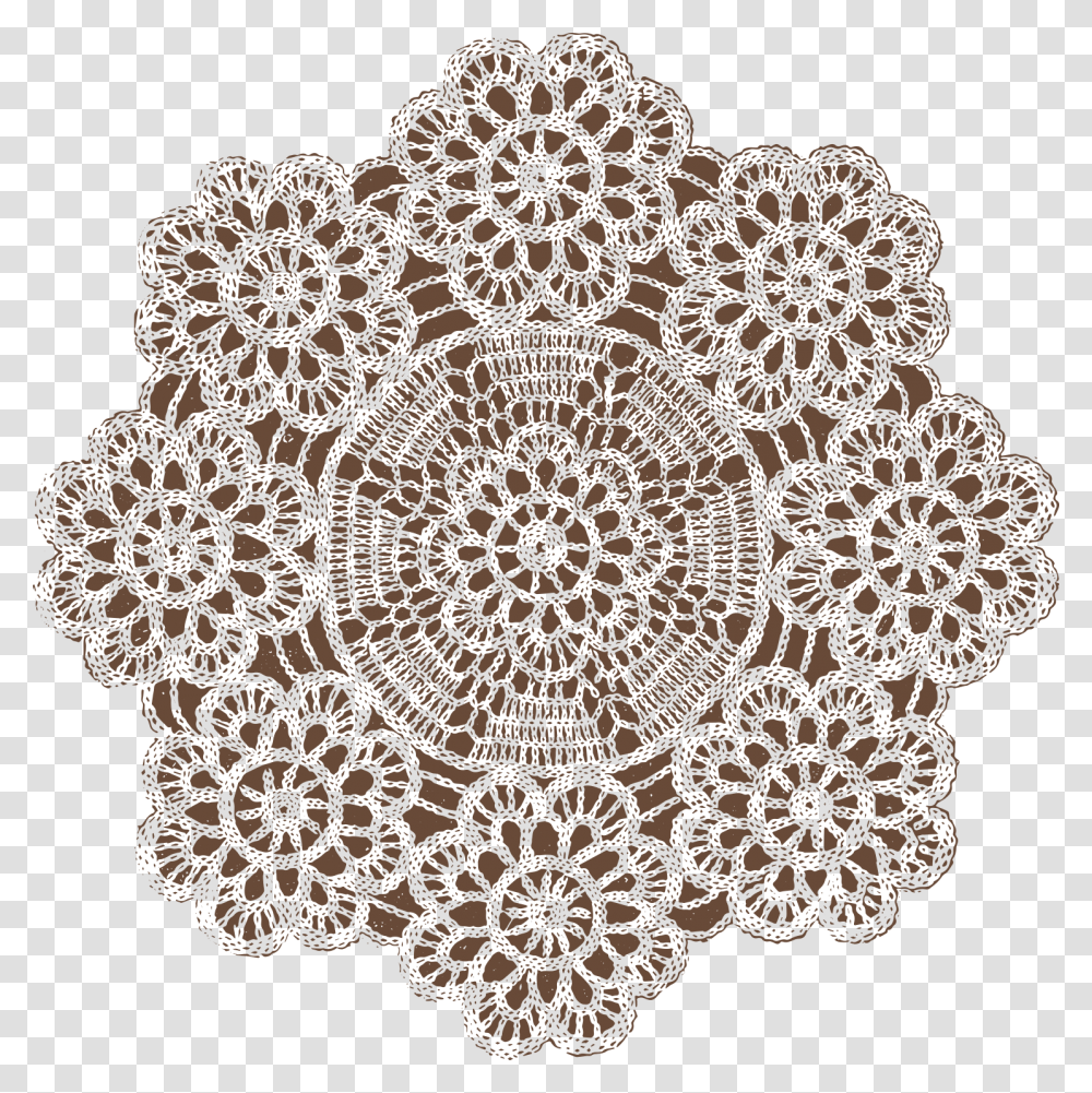 Doily, Face, Leaf, Plant, Tree Transparent Png