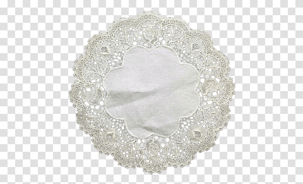 Doily, Lace, Panther, Wildlife, Mammal Transparent Png