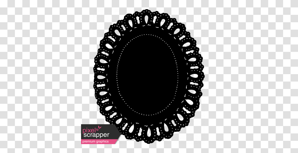 Doily Shape Mask Graphic, Rug, Oval Transparent Png