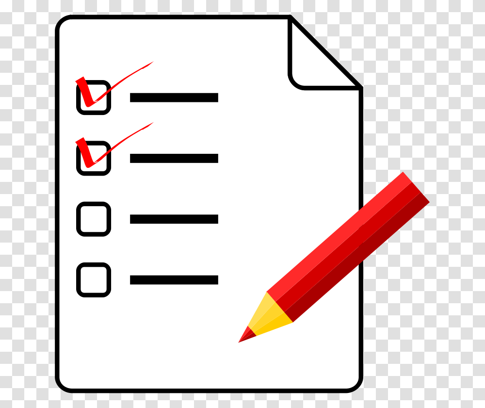 Doing Clipart Checklist, Pencil, Diagram Transparent Png