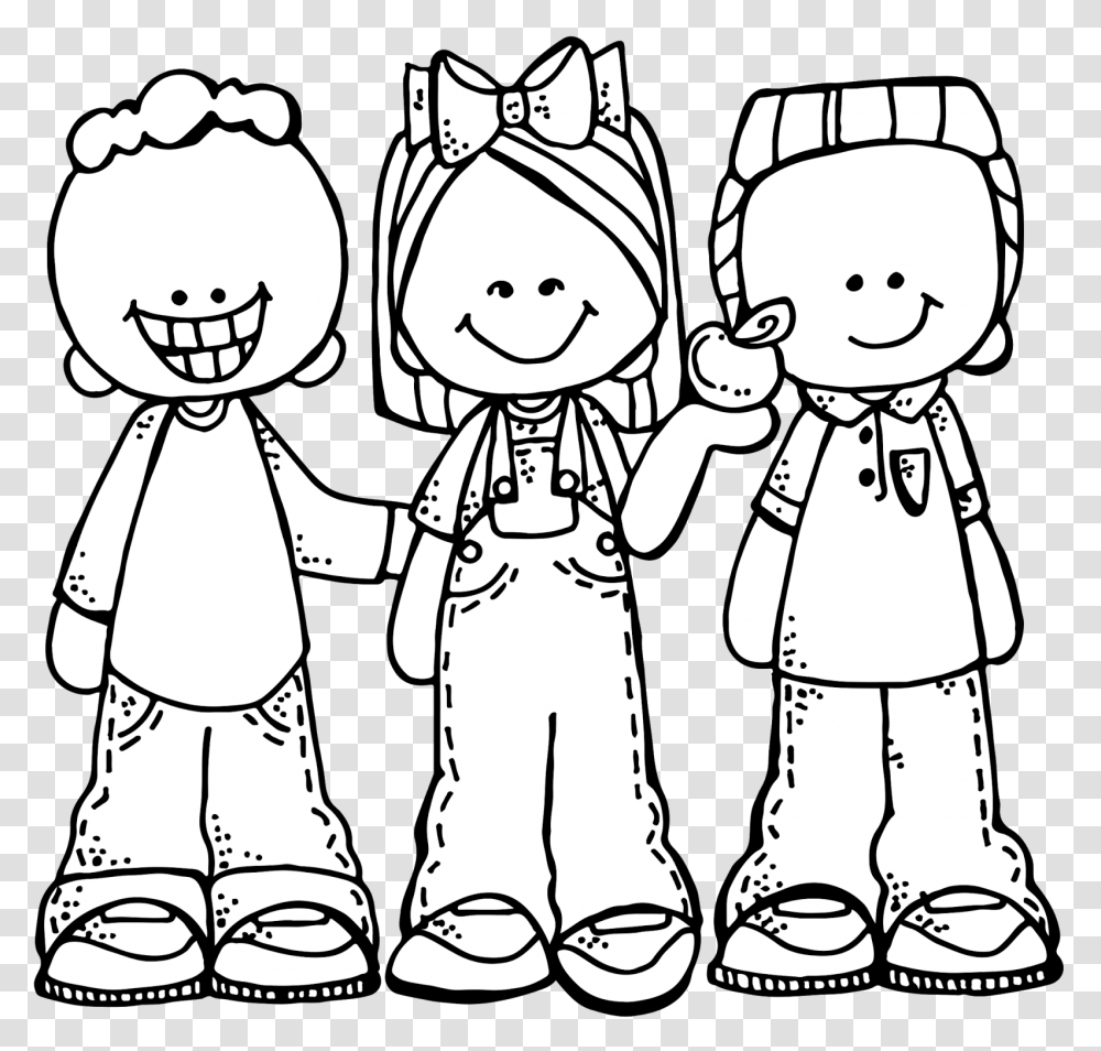 Doing Homework Clipart Black And White, Family, Hand Transparent Png