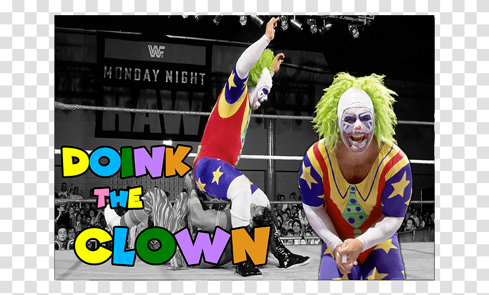 Doink The Clown, Person, Human, Performer, Sunglasses Transparent Png