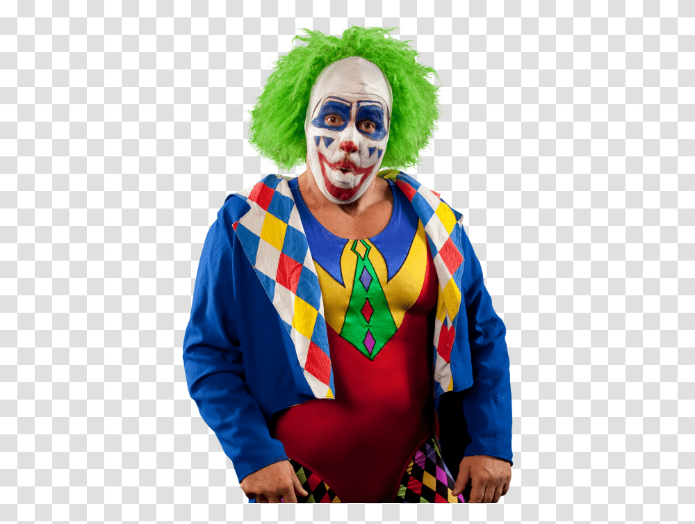 Doink The Clown Pro Doink The Clown, Performer, Person, Human, Mime Transparent Png