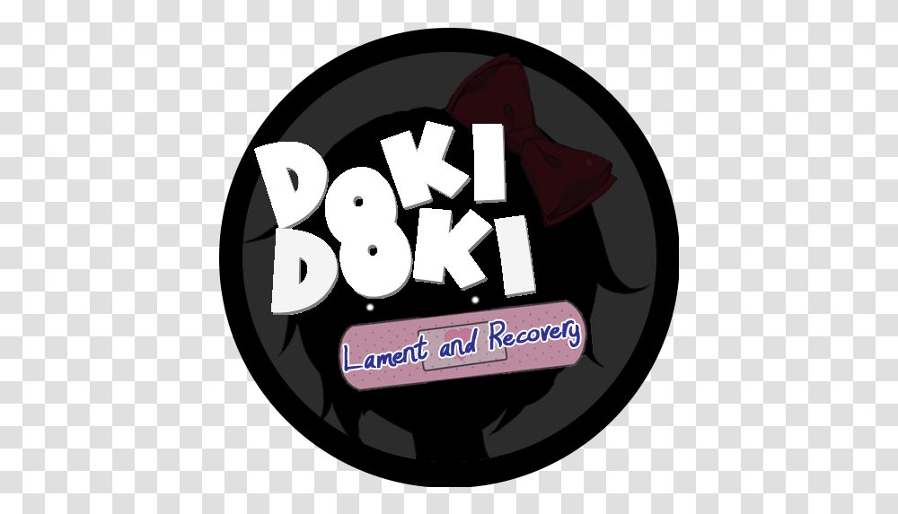 Doki Lament And Recovery Doki Doki Exit Music Logo, Text, Symbol, Graphics, Art Transparent Png