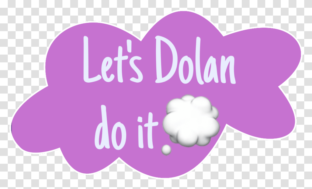 Dolan Twins Dolantwins Sticker Purple White Thought, Heart, Baseball Cap, Hat Transparent Png