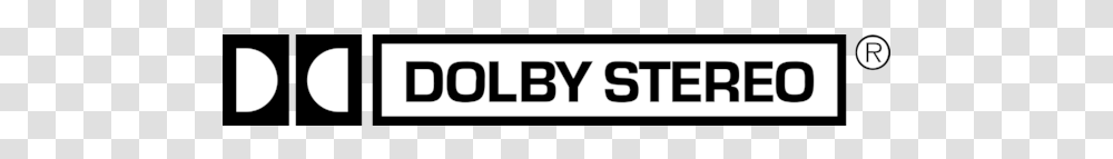 Dolby Stereo Logo Amp Svg Vector Dolby Stereo, Trademark, Word Transparent Png