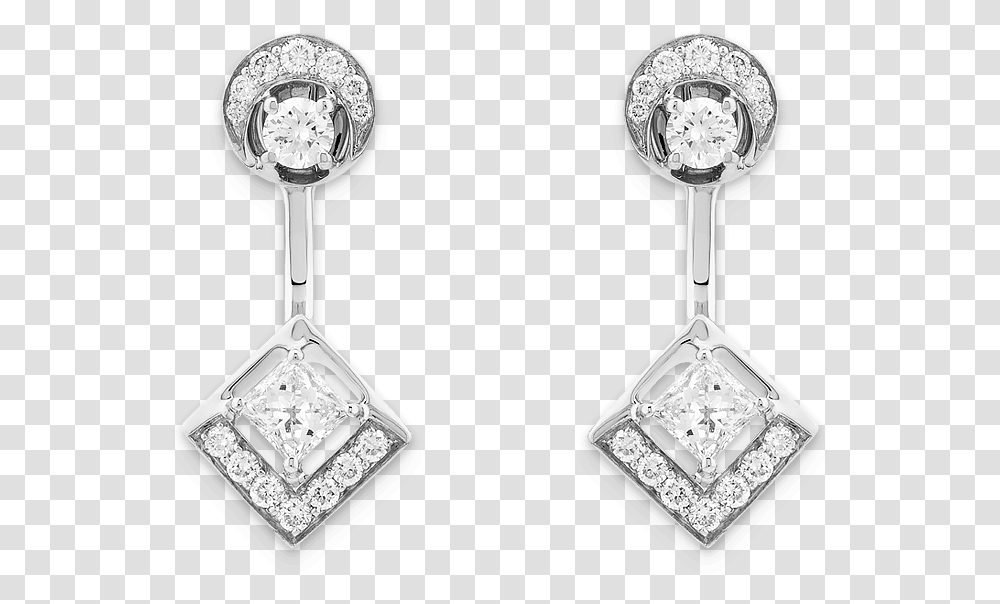 Dolce Earrings White Gold E3wg Earrings, Crystal, Diamond, Gemstone, Jewelry Transparent Png