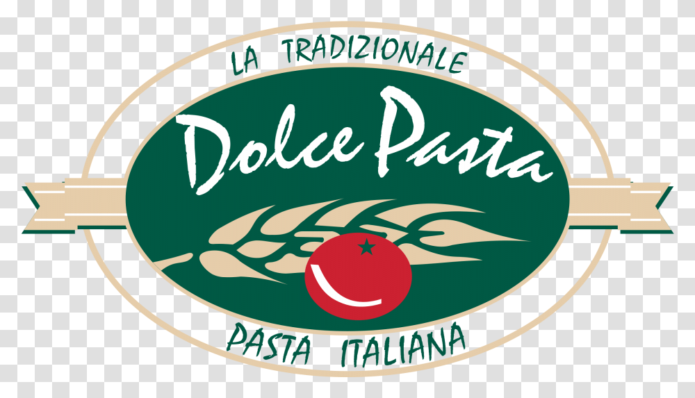Dolce Pasta Italiana Logo Massas, Label, Sticker, Meal Transparent Png