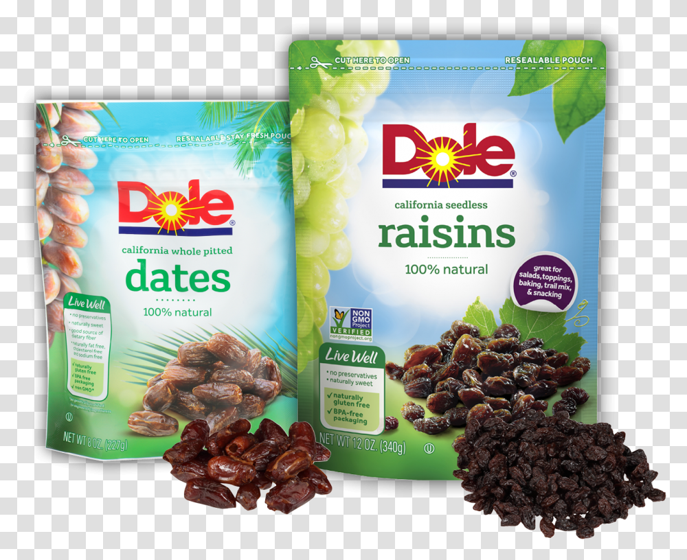 Dole Datesraisins Hero Nguwr3 Raisins Dole, Plant, Aphid, Invertebrate, Animal Transparent Png