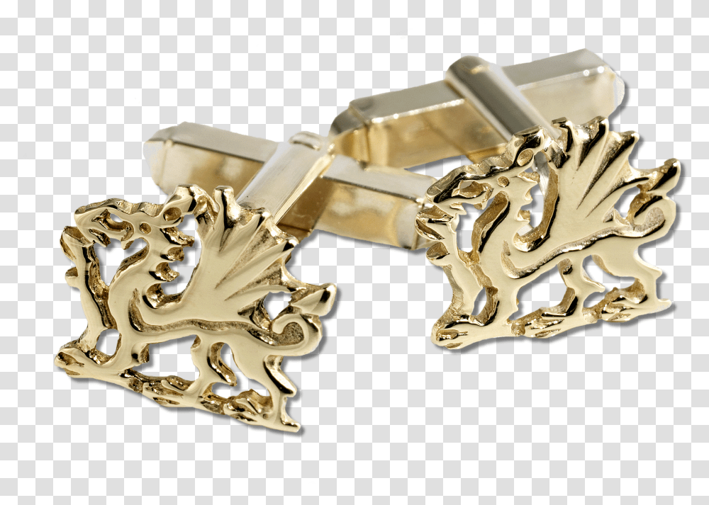 Dolenni Llawes Draig Cymruwelsh Dragon Cufflinks Silver Transparent Png