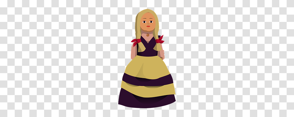 Doll Person, Female, Dress Transparent Png