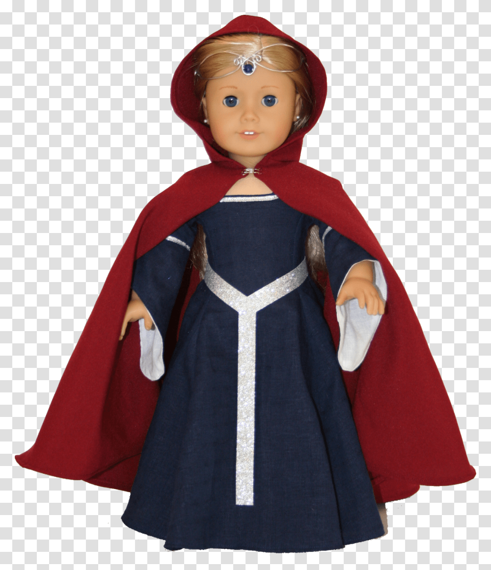 Doll Cape Sewing Pattern Free, Apparel, Person, Human Transparent Png