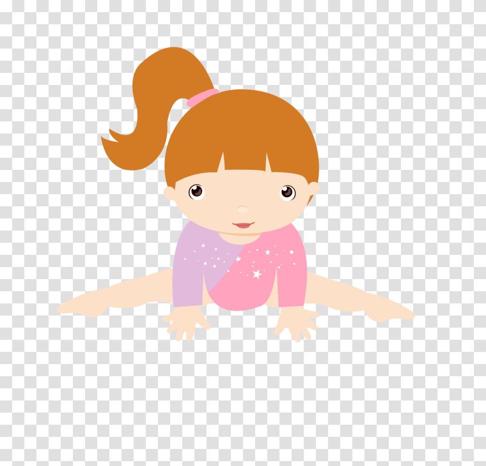 Doll Clipart Little Girl, Baby, Crawling, Silhouette Transparent Png