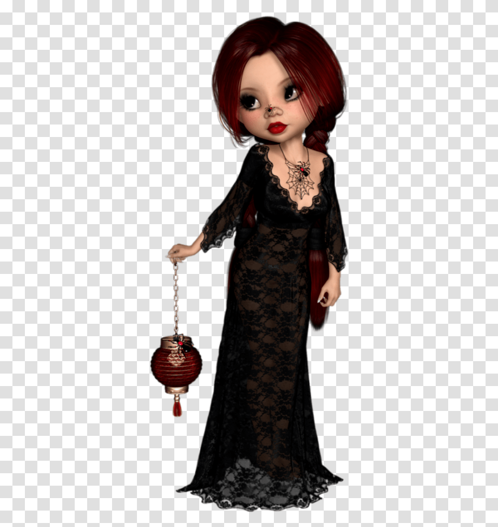 Doll, Person, Dress, Plant Transparent Png