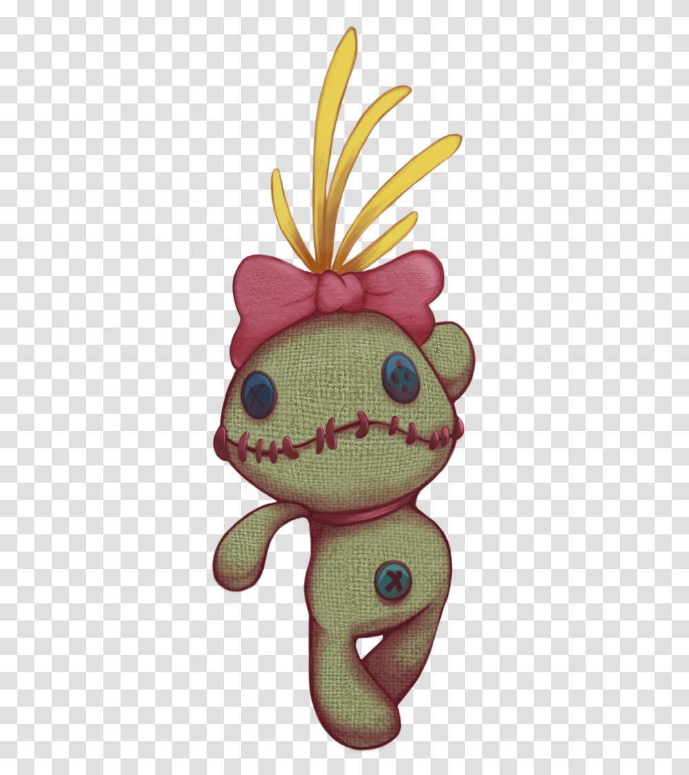 Doll Drawing Stitch Lilo And Stitch Lilos Doll, Cushion, Pineapple, Food, Pillow Transparent Png