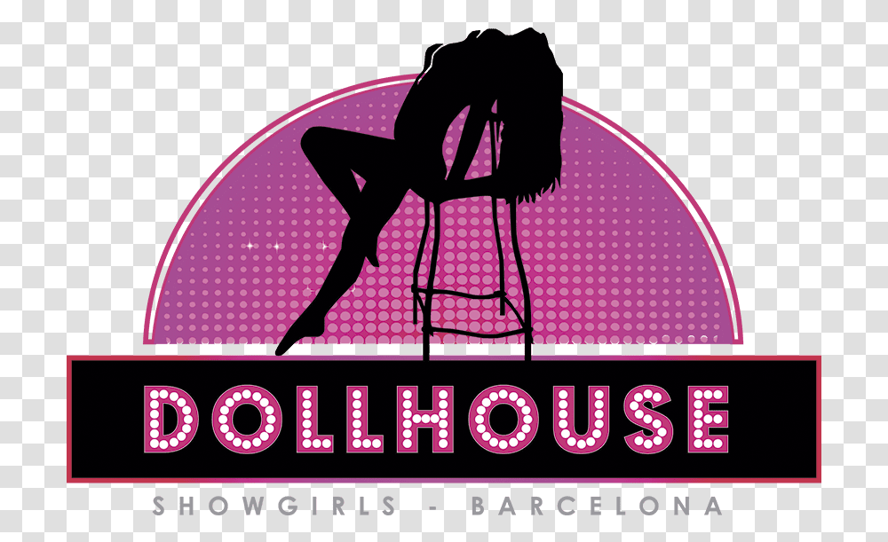 Doll House Barcelona Dollhouse Logo, Poster, Advertisement, Leisure Activities Transparent Png