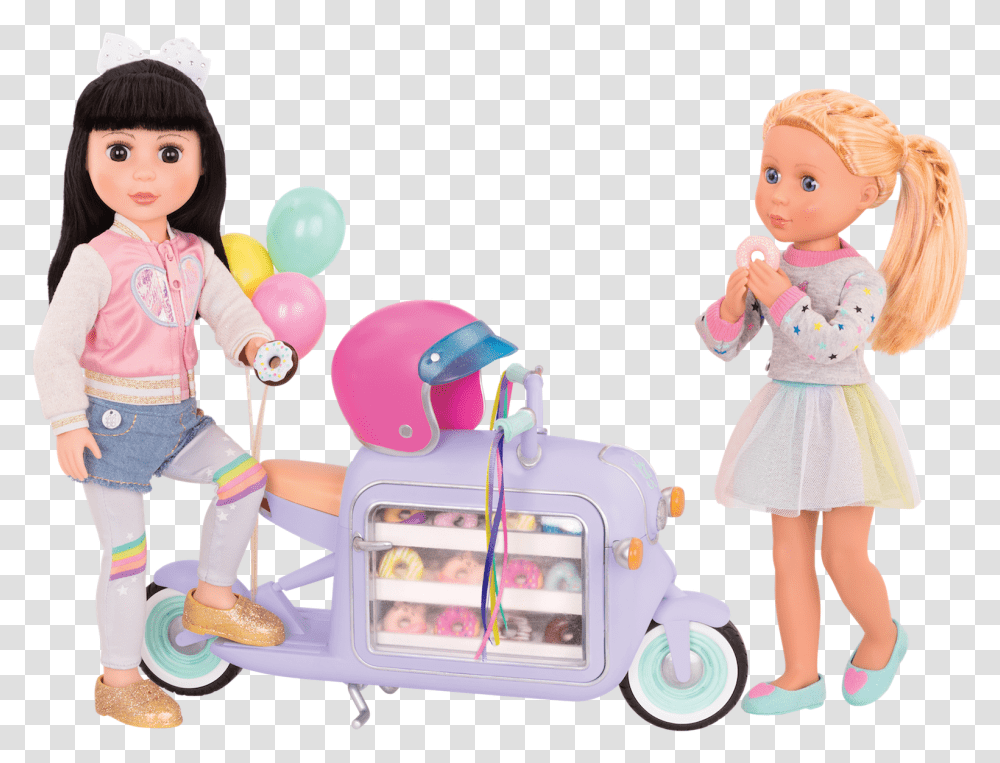 Doll, Toy, Person, Human, Tricycle Transparent Png